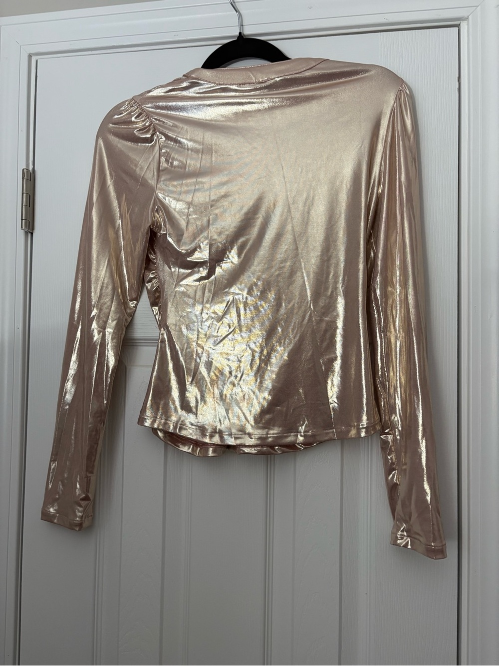 NWT By Anthropologie Nika Shine Buttondown Shirt - Picture 5 of 5